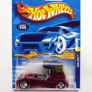 Hot Wheels Semi-Fast #235 Black Die-Cast Truck 2001